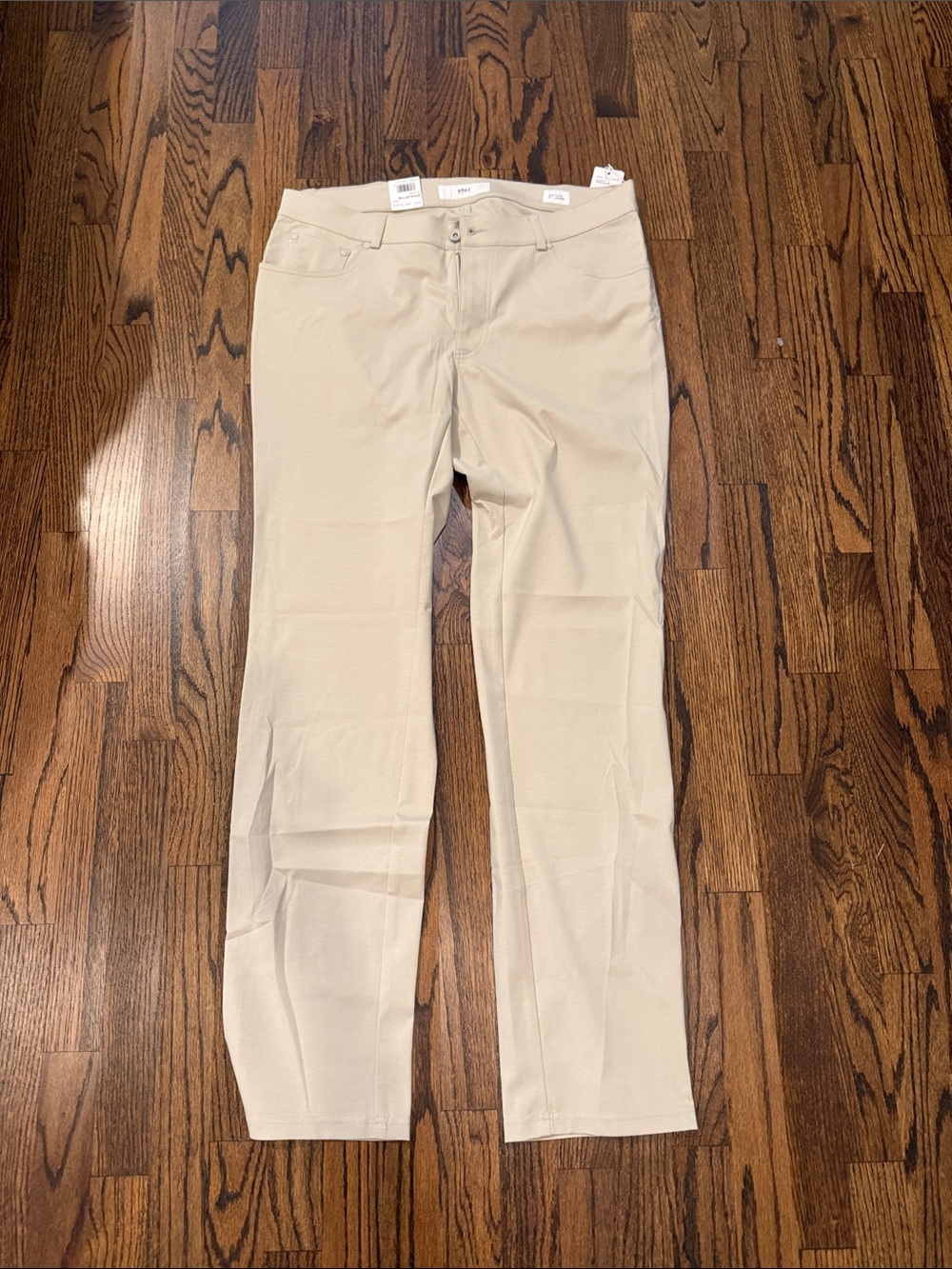 NWT Brax Hi-Flex Jersey Men's Pants in Beige - Picture 3 of 5